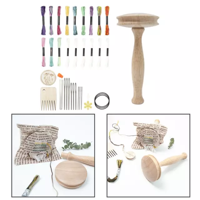 Wooden Darning Mushroom DIY Household Threads Darning Mushroom Shape Sewing