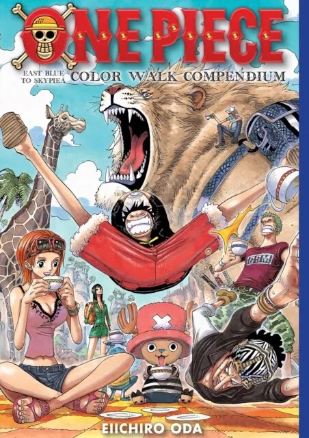 One Piece Color Walk Compendium East Blue to Skypiea by Eiichiro Oda  NEW Book