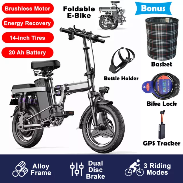 NISHIRO CITY HOP 20 Inch Electric Bike 499.00 PicClick AU