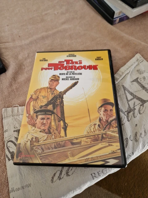 Dvd Pal Film Un Taxi Pour Tobrouk Lino Ventura Charles Aznavour