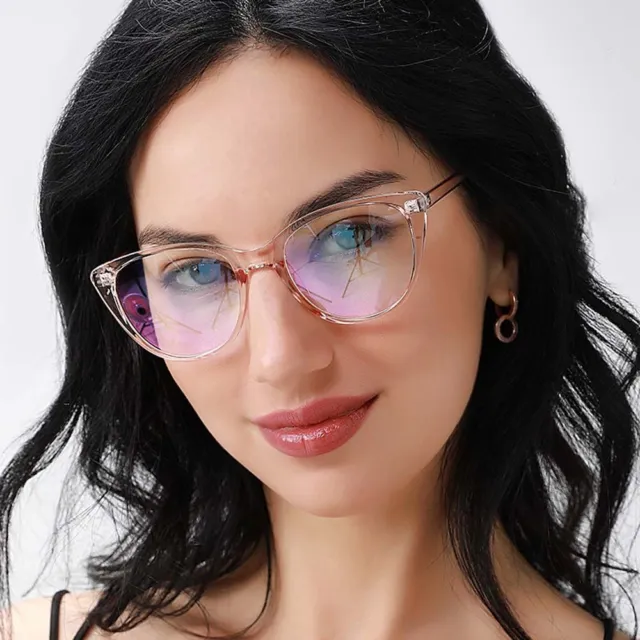 Eyewear Leopard Print Glasses Frame Eyeglasses Cat Eye Glasses Fake Glasses