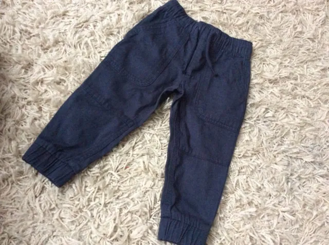 Boys Cargo Trousers by NUTMEG.Age 12-18 mths