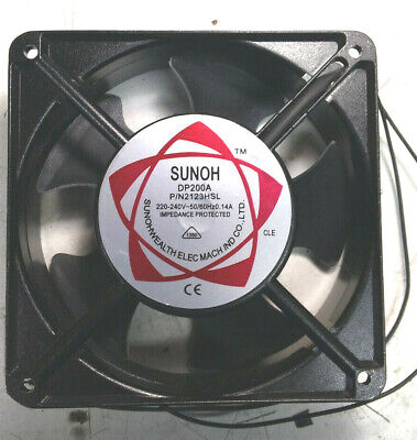 Web Ventola universale assiale 220V 120x120x38mm con corpo in alluminio 2800 RPM 