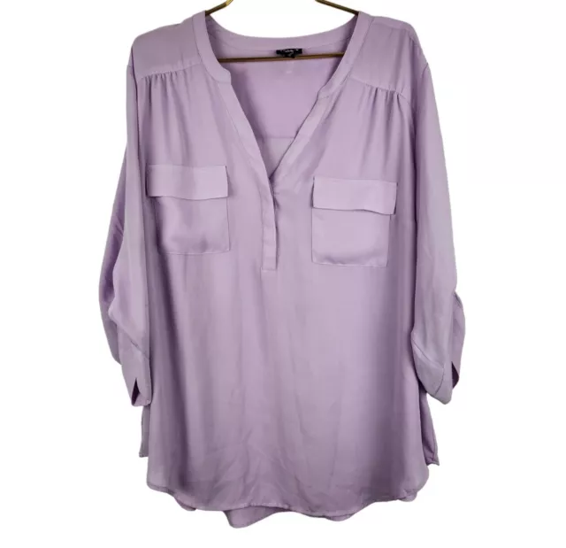 TORRID : Blue Floral Georgette Pintuck Blouse  Purple floral blouse, Plus  size models, Blouse