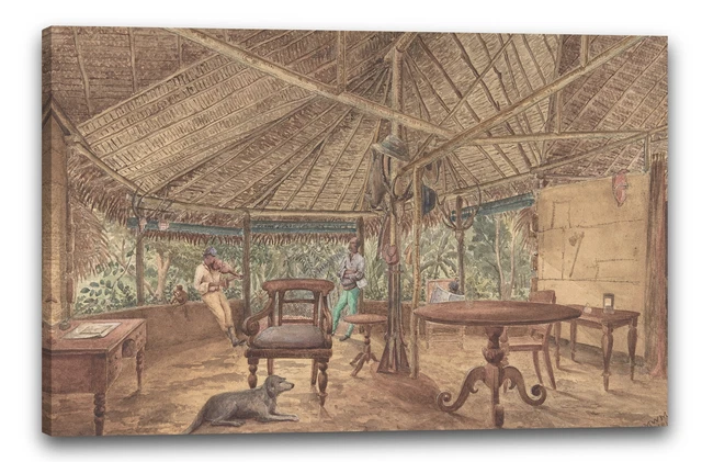 Tableau Décoratif Feuilles De Houx - Anonyme Britannique 19ème, Neuf, Prêt à Accrocher
