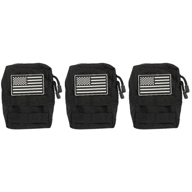 3 Pack Sling Chest Backpack Edc Bag Multitools Gym Belt Accessories