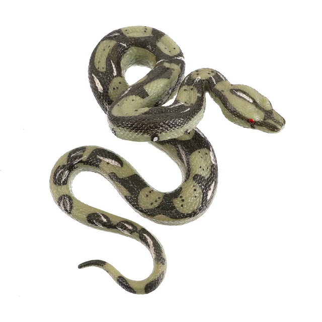 Faux Serpent Réaliste 1,2m Avec Ficelle Et Clip - Farce Et Attrape, Jouet Effrayant Pour Enfants Et Adultes