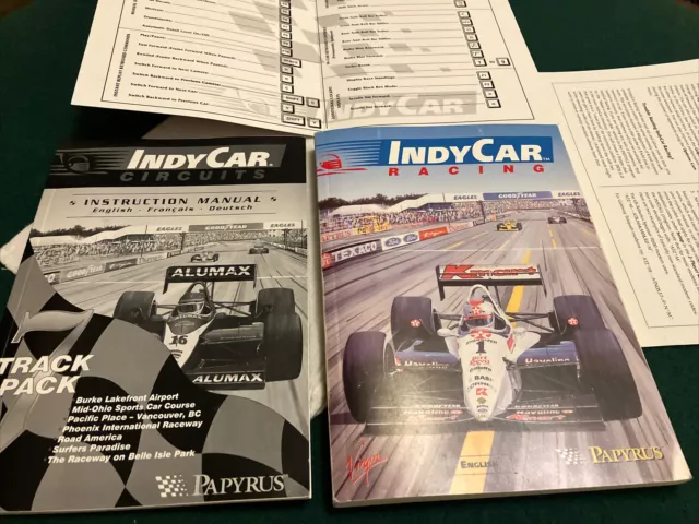 IndyCar Racing and Circuits Manuali