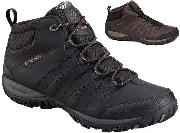 Columbia Woodburn II Chukka Imperméable de Randonnée Chaussures Bottes Hommes