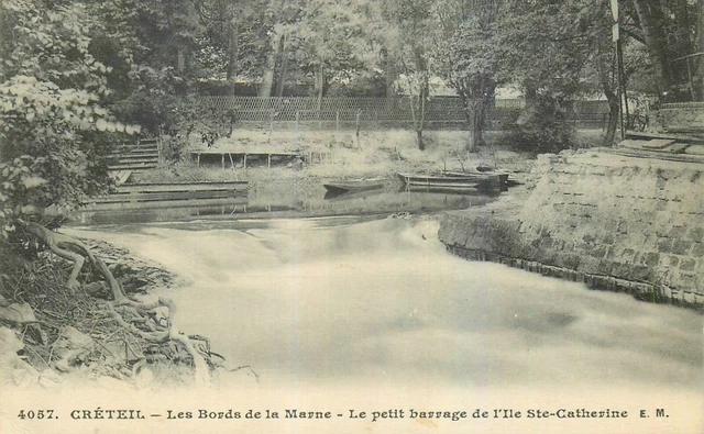 94 Creteil Bords De La Marne Petit Barrage De L'ile Ste-Catherine