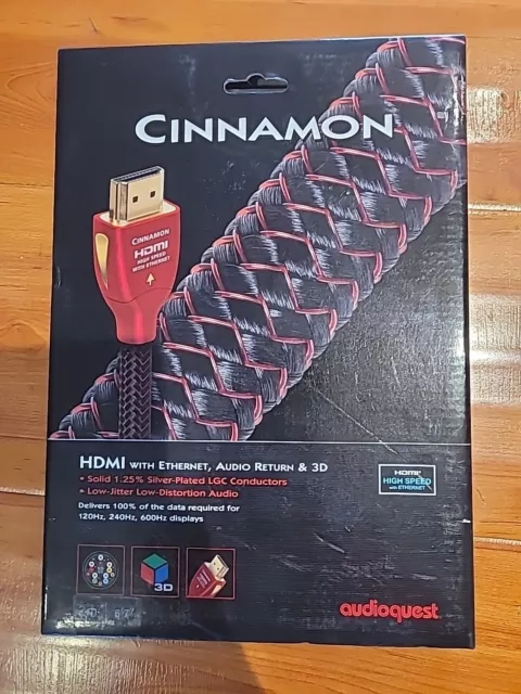 "AudioQuest Cinnamon HDMI - 2M 6'7"
