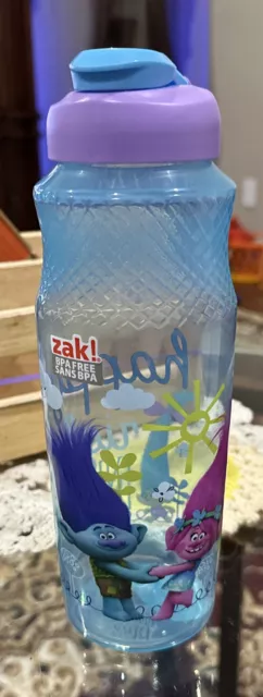 Zak Trolls Insulated Stainless Steel 15.5 Oz. Kids Water Bottle