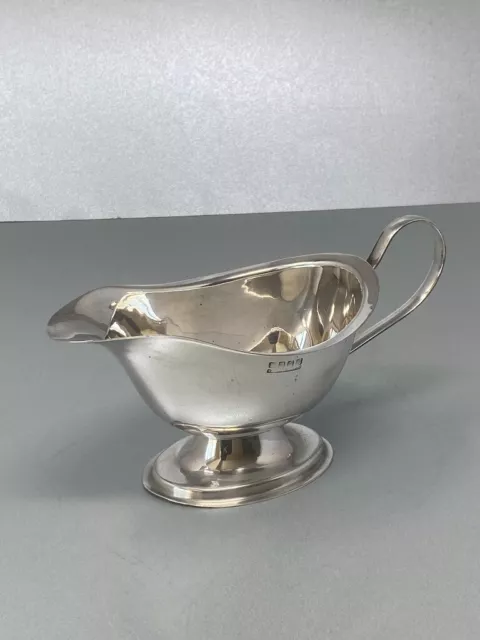 Vintage Silver Plated Sauce Boat Length 