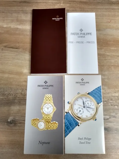 Patek Philippe Uhr Katalog 1997 + Neptune+Travel Time Flower 1997 (Deutsch)