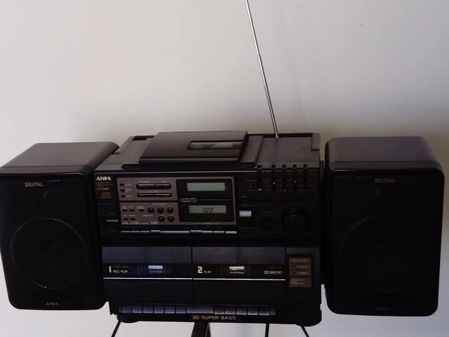 AIWA CS-230 RADIO Cassette Recorder Ghettoblaster Boombox EUR 149,95 - DE