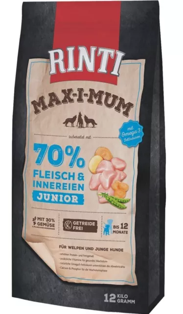 RINTI MAX-I-MUM Junior Huhn 12 kg