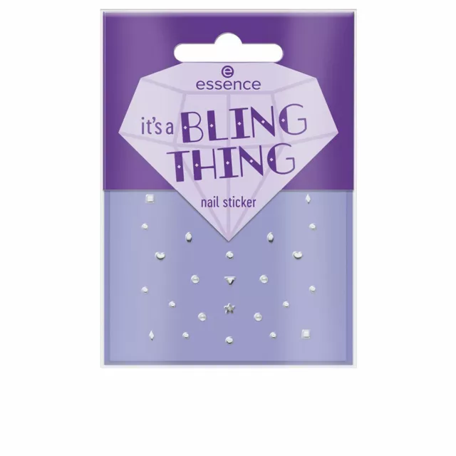 Pegatinas para uñas Essence It's a Bling Thing 28 piezas