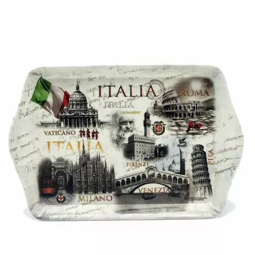 Souvenir Italia Bandeja Bandeja Colección Cocina DESIGN ROME MILAN VENECIA