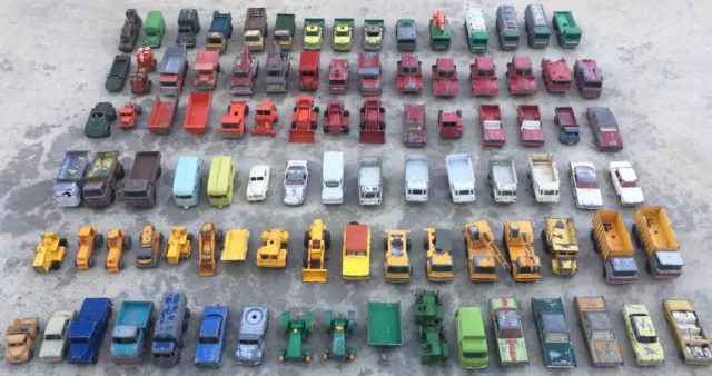 Matchbox Lesney Moko Damaged Broken Vintage Model Cars Collection - You Select