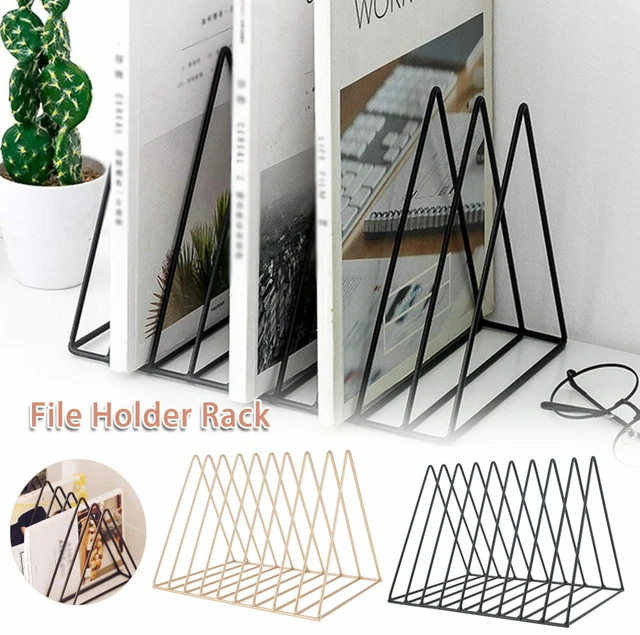 Portadocumenti Compatto KORAT Portariviste In Metallo Design Skyline Bianco, 34x9x18 Cm – Organizer Moderno Per Riviste, Giornali, Documenti, Casa E Ufficio Arredamento Casa Moderno