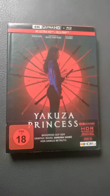 Yakuza Princess - 2-Disc Ltd Collector's Mediabook UHD 4K &  Blu-ray FSK18