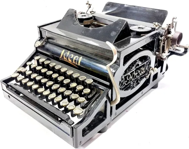 ►Antigua maquina de escribir IDEAL A1 rare circa 1901 TYPEWRITER►
