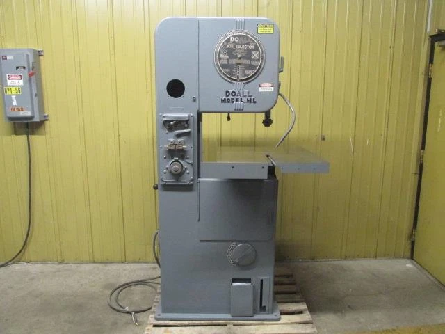 DoAll Model ML Vertical Bandsaw 16" Variable Speed Band Saw 3 PH