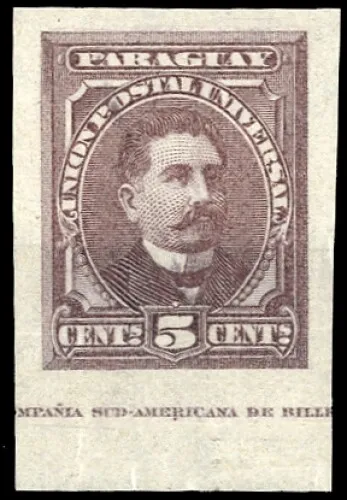 1892, Paraguay, 30 PU, (*) - 1740907