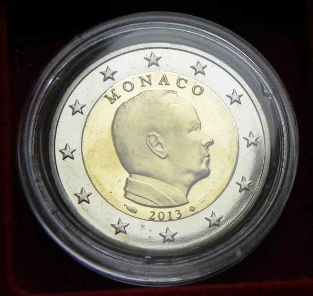 Monaco  2013 2€ Albert II  -   BU - Neuve sous capsule- M 33