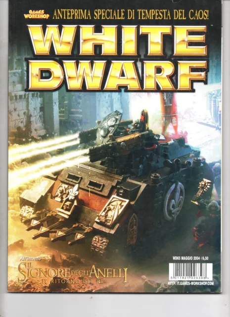 Rivista WHITE DWARF N. 65 Maggio 2004 Games Workshop Warhammer Italian Magazine