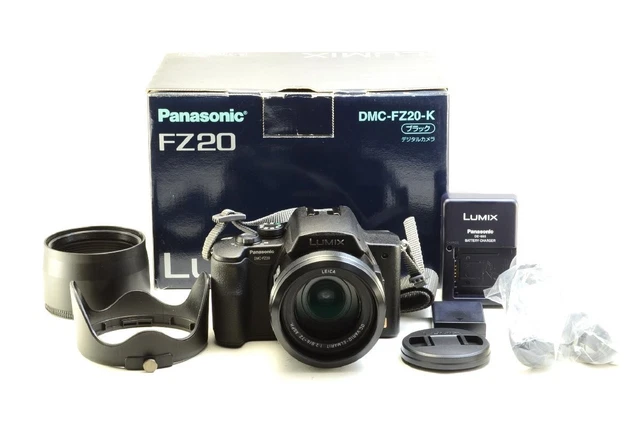 美品 LUMIX FZ20 箱付き PANASONIC LUMIX DMC-FZ20 / Original Box With Hood 4593