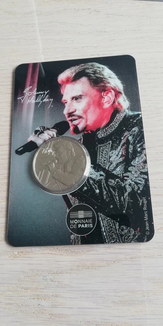 Médaille Or Nordique 2019 Johnny Hallyday - Monnaie De Paris - Harley Davidson