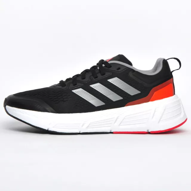 Adidas Questar Bounce Mens Premium Running Shoes Fitness Gym Trainers Black