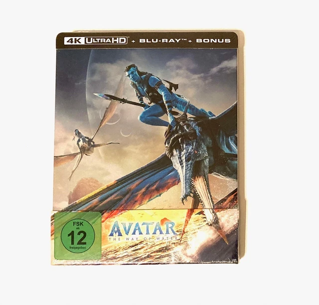 AVATAR: THE WAY of Water (4K UHD + Blu-ray + Bonus) steelbook limitata