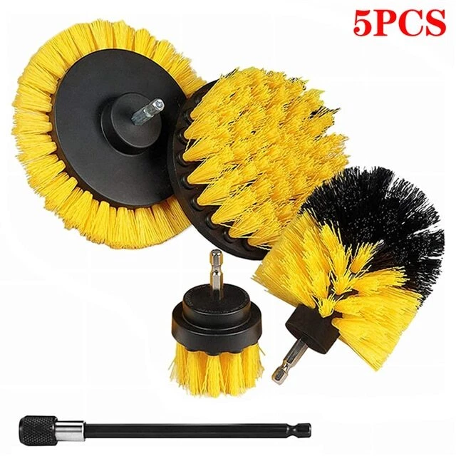 Kit de Fixation Brosse de nettoyage rotative, Pour Perceuse électrique