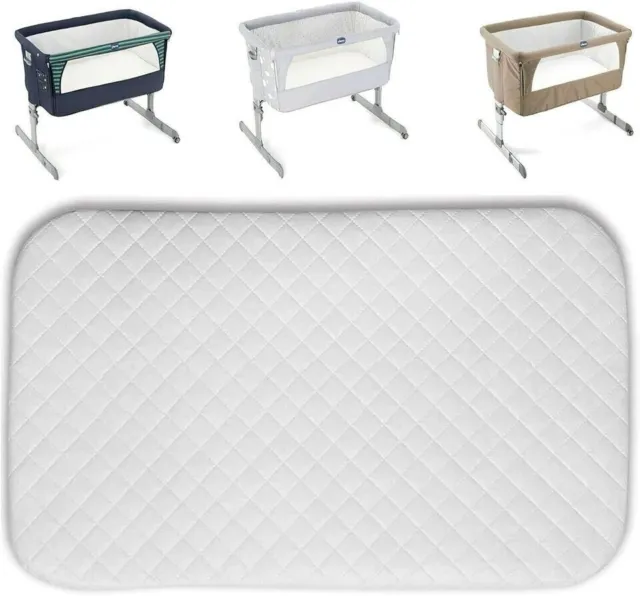 Microfibre Hypoallergenic Crib Mattress Fit Next to Me Chicco Crib & BabyLo Crib