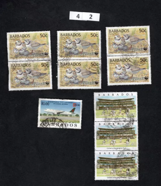 Barbados Postage Stamps lot 42