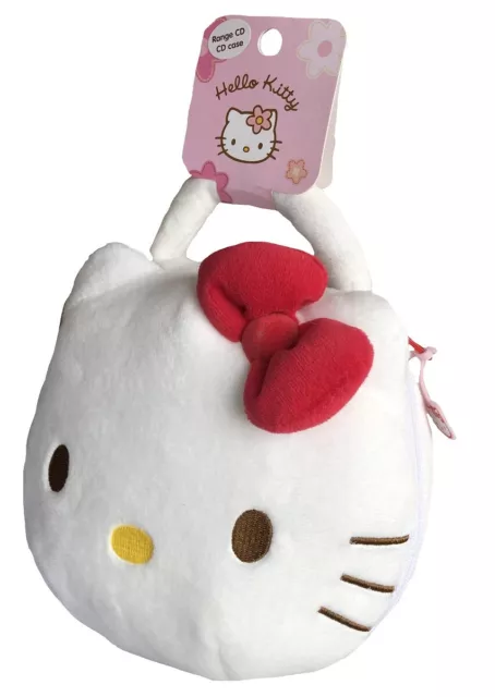 Hello Kitty Morbido Peluche Grande CD / Accessorio Sostegno Con Manico