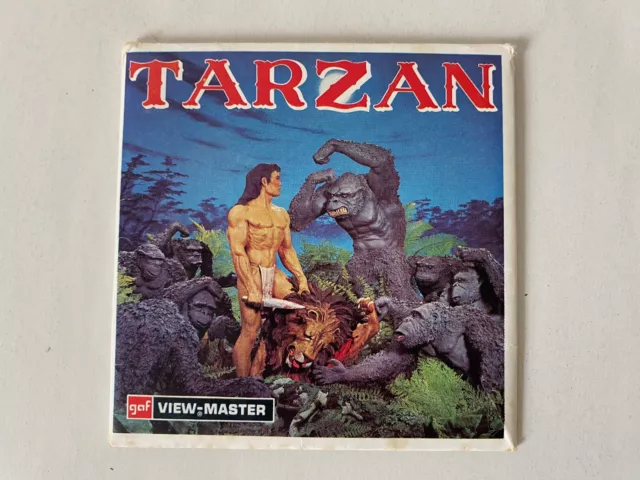 Tarzan View-Master Tarzan reels set B 444 E 1968