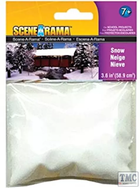 SP4187 Woodland Scenics Scenic Bag of Snow (58.9 cm3)