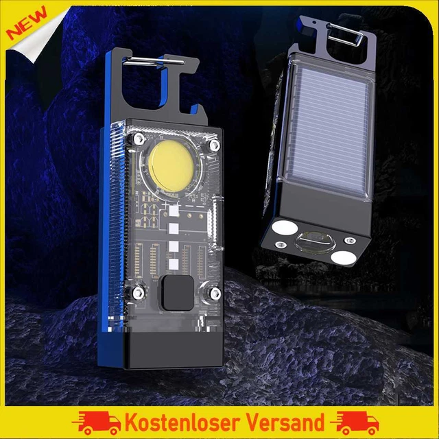 LED COB Work Light 500LM Solar Type-C USB Rechargeable 500mAh Bottle Opener