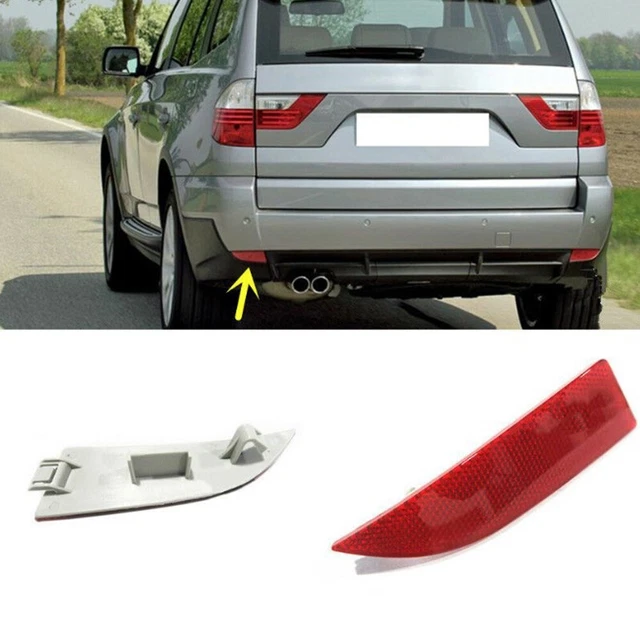 Cubierta reflector parachoques coche 1 ud. Impermeable para BMW X3 2004-2010