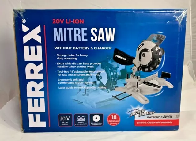 Sierra De Mitra Ferrex 20V - Totalmente Nueva