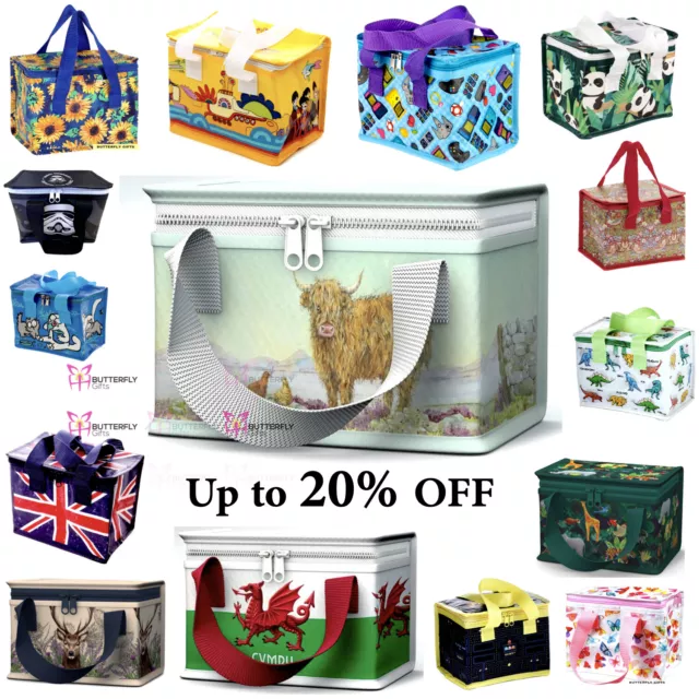 Children's Kids Adult Lunch Bags Insulated Cool Bag Picnic Bags School Lunchbox