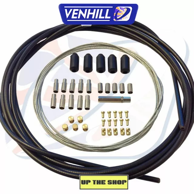 VENHILL 5 metres DIY workshop clutch cable kit, 16ft universal motorcycle VWK002 2