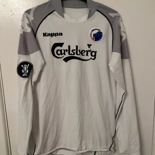 2008/2009 match issued FC Copenhagen UEFA Cup home football shirt Rasmus Wurtz 6