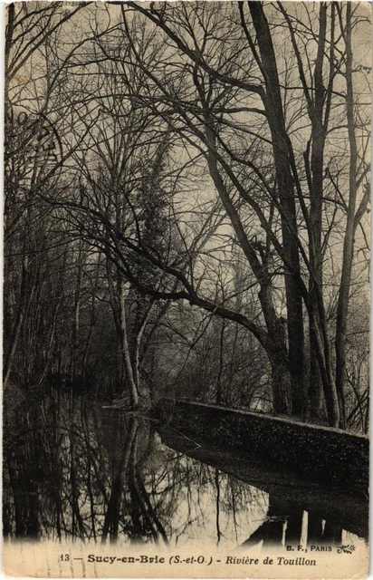 CPA AK Sucy en Brie Riviere de Touillon FRANCE (1283395)