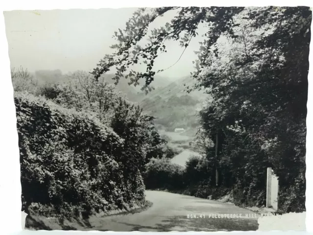 Polesteeple Hill Biggin Hill Kent Vintage Friths RP Postcard