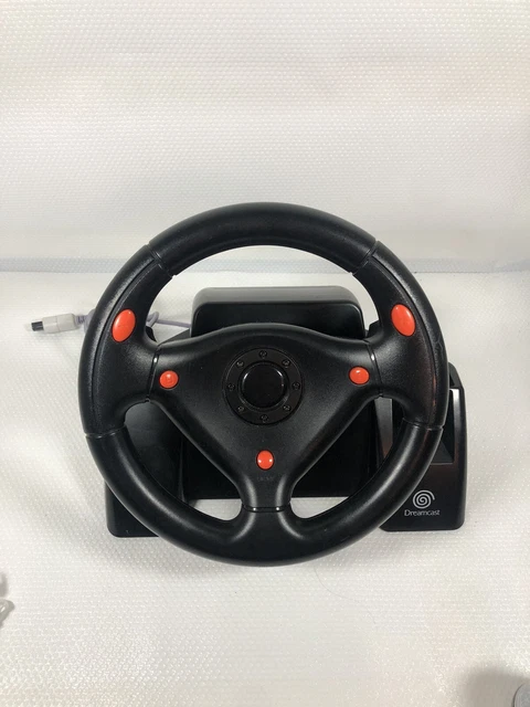 Official Sega dreamcast steering wheel race controller