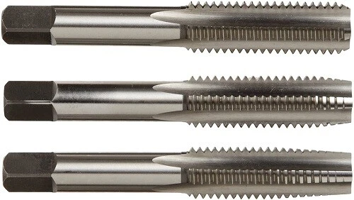 Alfa Tools CSMTS70839 20mm - 2.50mm Carbon Steel Metric Hand Tap Set,